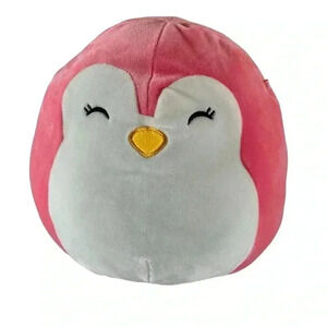 Squishmallow Piper the Penguin Stuffed Plush Pink 8" Kellytoy 2019
